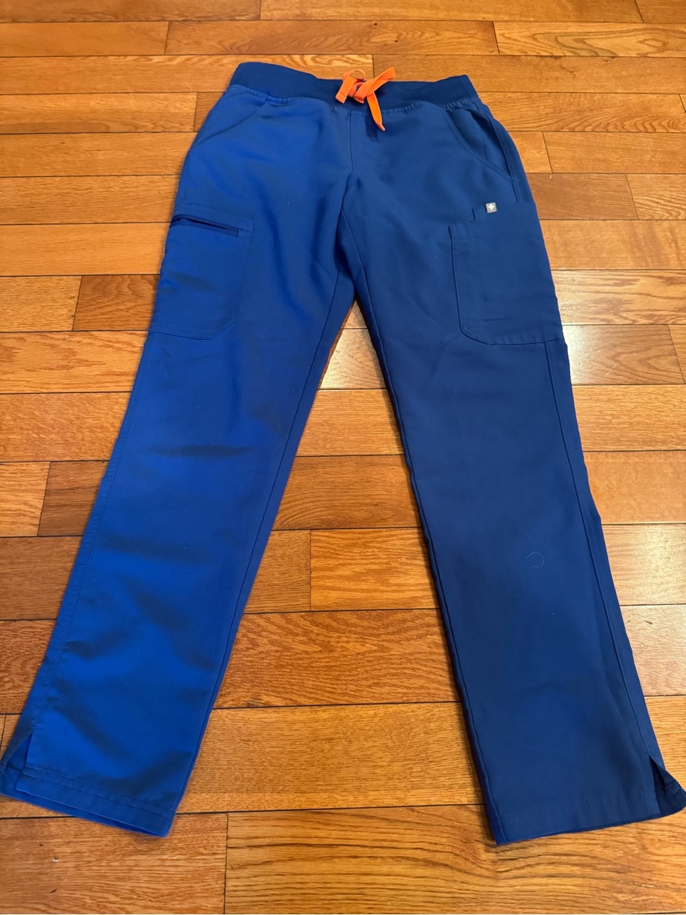 FIGS Technical Collection Straight-Leg Scrub Pants – Royal Blue Size XS EUC